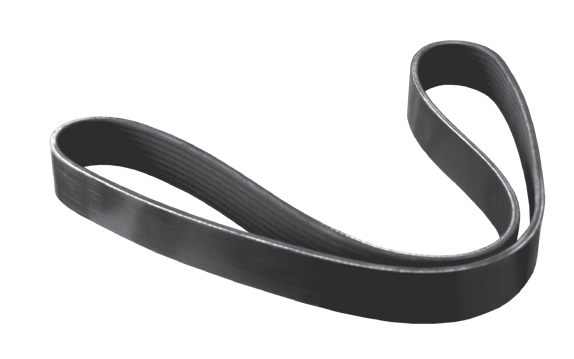  Multiribbed belt fan